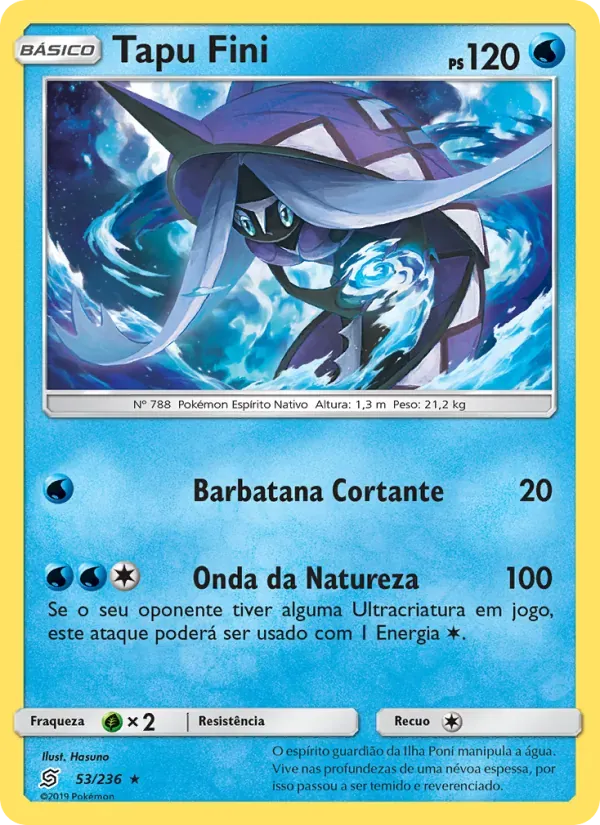 Tapu Fini 53/236 Sintonia Mental