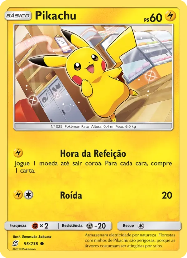 Pikachu 55/236 Sintonia Mental 