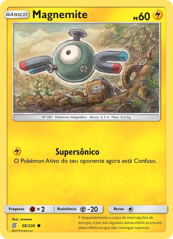 Magnemite 58/236 Sintonia Mental 