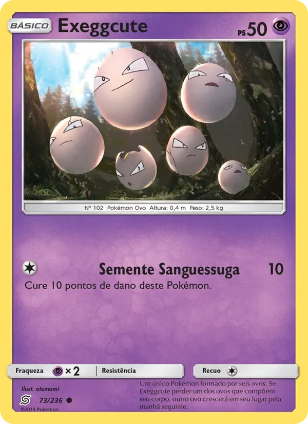 Exeggcute 73/236 Sintonia Mental 