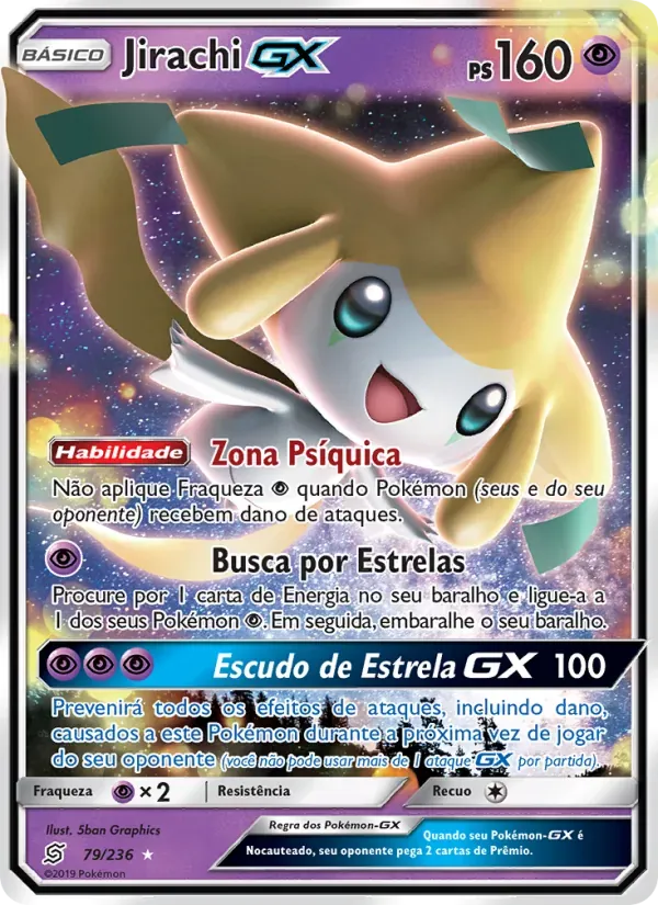 Jirachi GX 79/236 Sintonia Mental 