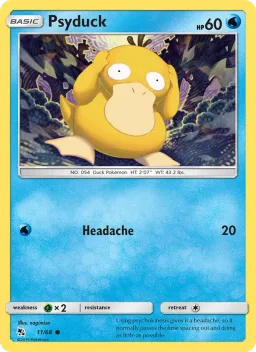 Psyduck 11 Destinos Ocultos