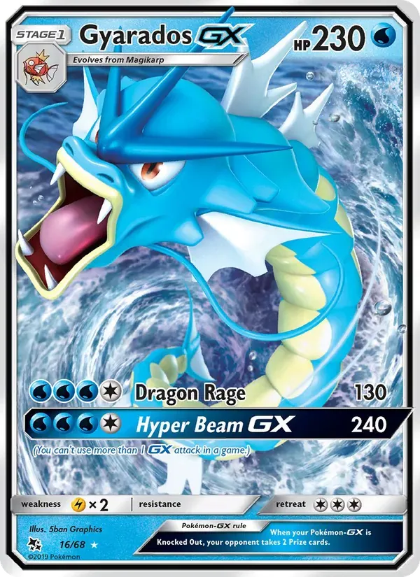 Gyarados GX 16/68 Destinos Ocultos