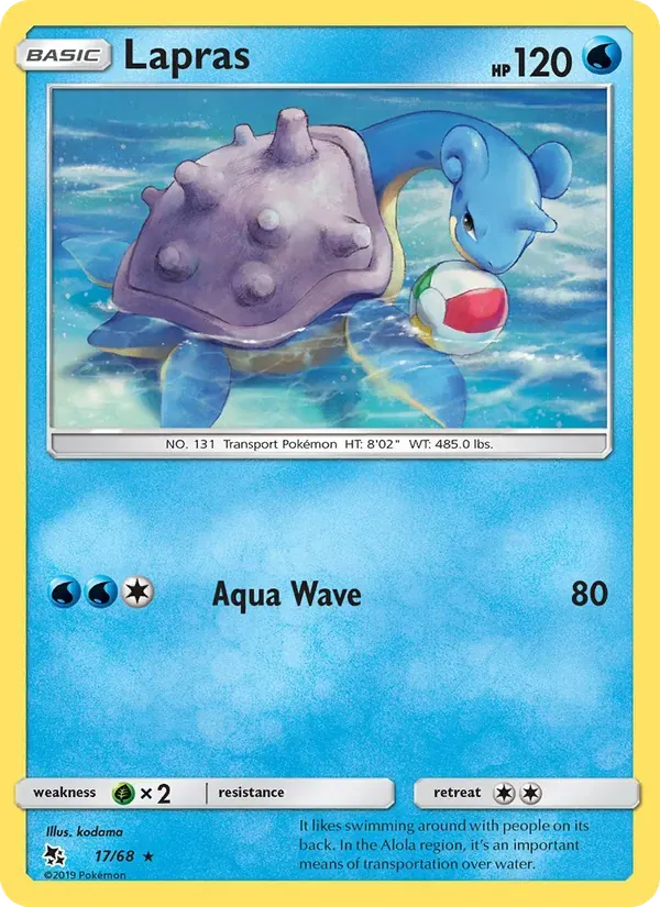 Lapras 17/68 Destinos Ocultos