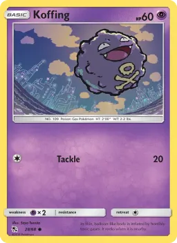 Koffing 28 Destinos Ocultos
