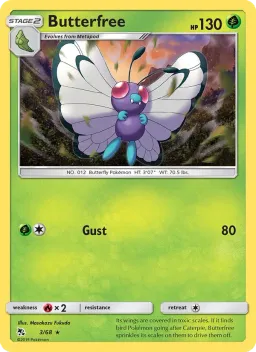 Butterfree 3 Destinos Ocultos