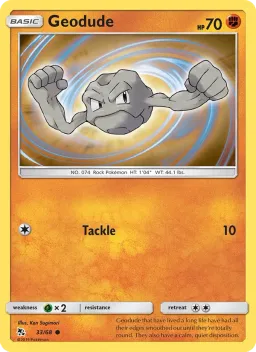 Geodude 33 Destinos Ocultos