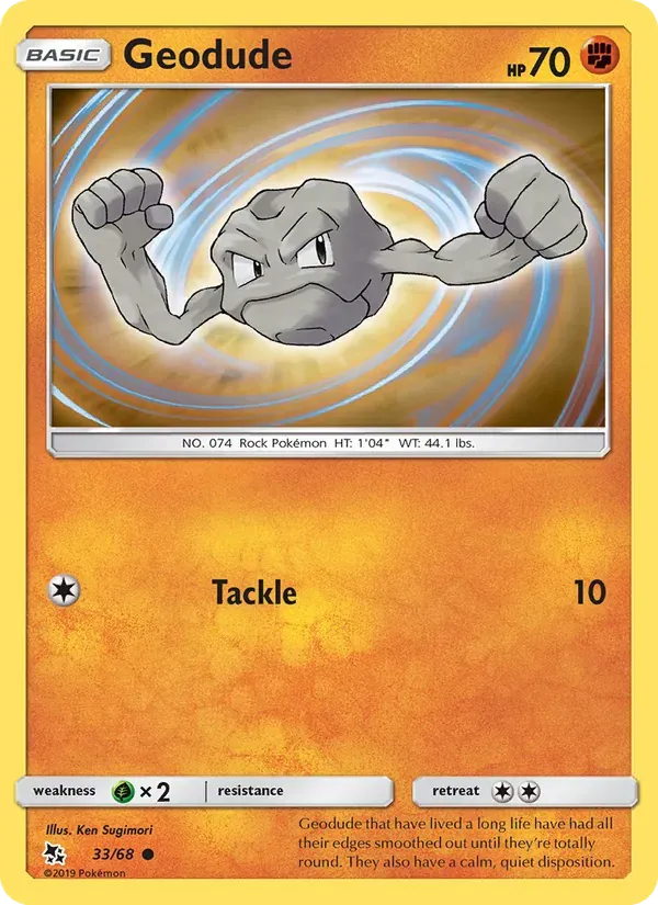 Geodude 33/68 Destinos Ocultos