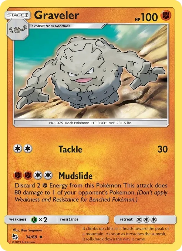 Graveler 34/68 Destinos Ocultos