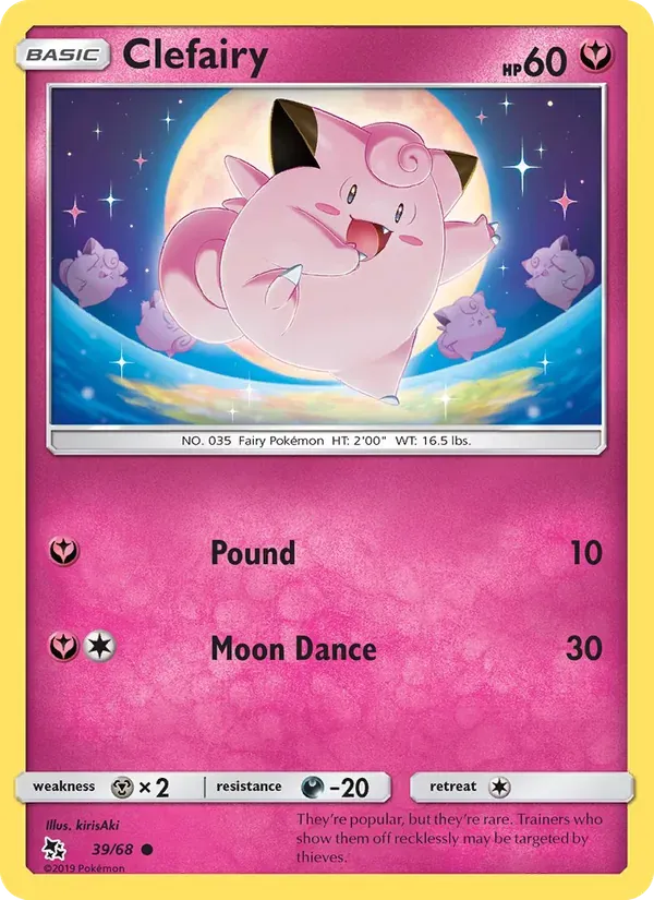 Clefairy 39/68 Destinos Ocultos