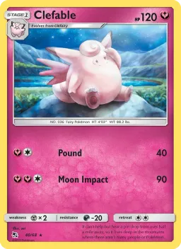 Clefable 40 Destinos Ocultos