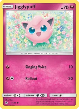 Jigglypuff 41 Destinos Ocultos