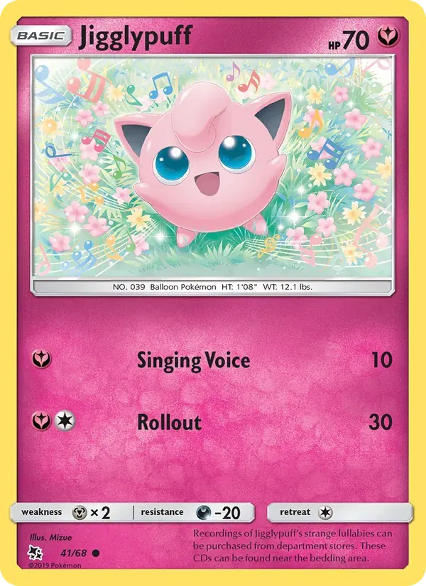 Jigglypuff 41/68 Destinos Ocultos