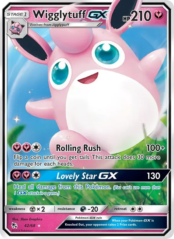 Wigglytuff GX 42/68 Destinos Ocultos
