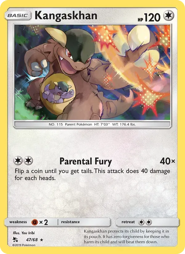 Kangaskhan 47/68 Destinos Ocultos