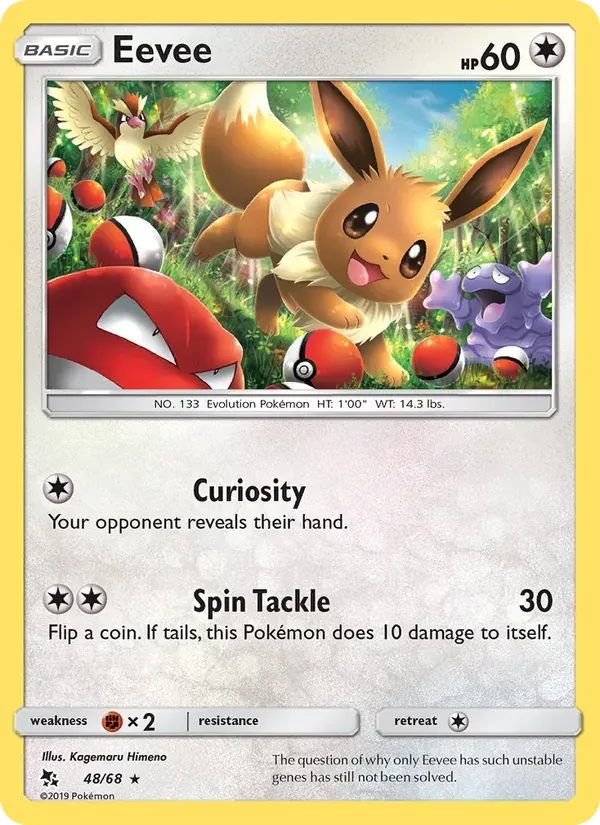 Eevee 48/68 Destinos Ocultos