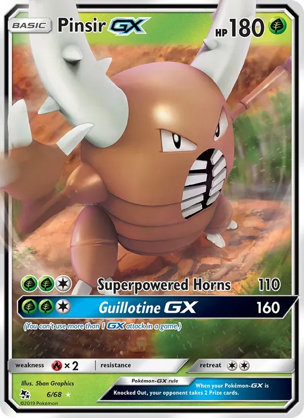Pinsir GX 6/68 Destinos Ocultos