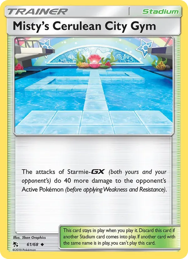 Misty’s Cerulean City Gym 61/68 Destinos Ocultos