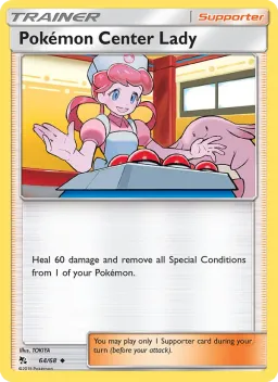 Pokémon Center Lady 64 Destinos Ocultos