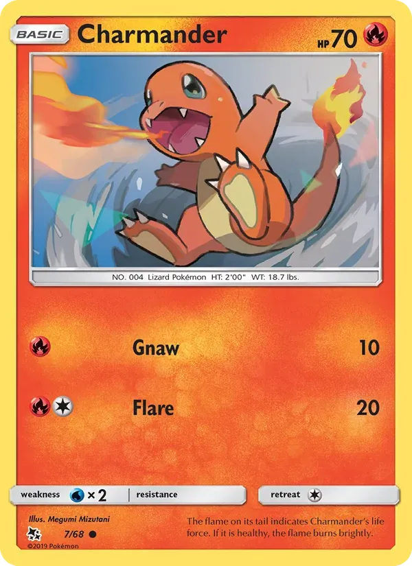 Charmander 7/68 Destinos Ocultos