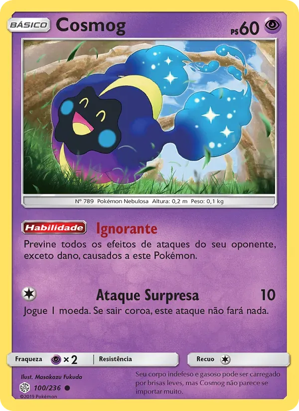 Cosmog 100/236 Eclipse Cósmico