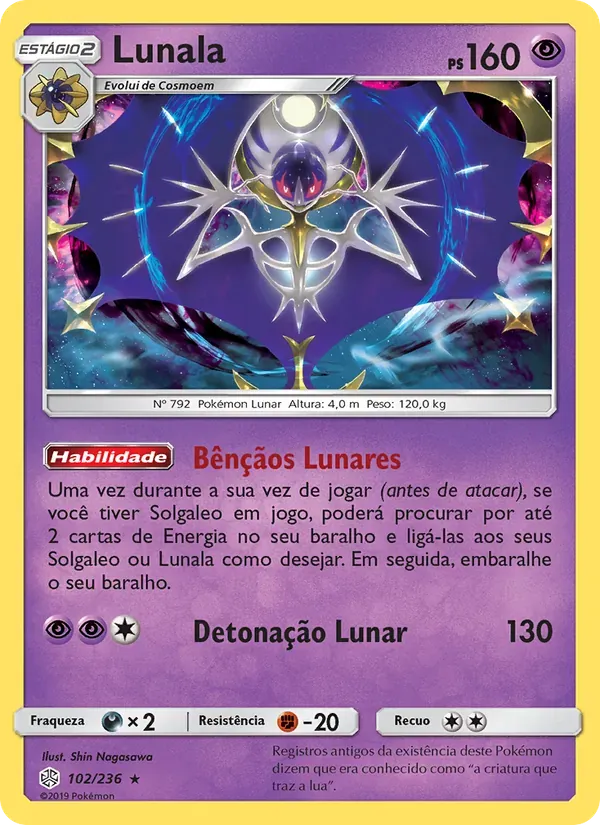Lunala 102/236 Eclipse Cósmico