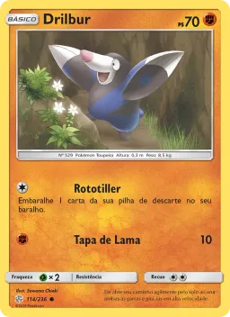 Drilbur 114 Eclipse Cósmico