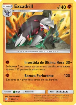 Excadrill 115 Eclipse Cósmico