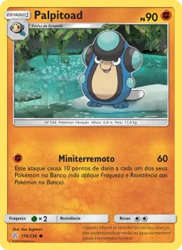 Palpitoad 116 Eclipse Cósmico