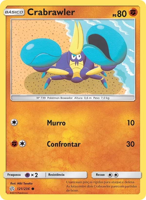 Crabrawler 121/236 Eclipse Cósmico