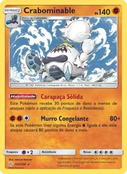 Crabominable 122 Eclipse Cósmico