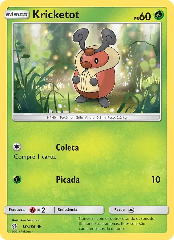 Kricketot 13/236 Eclipse Cósmico