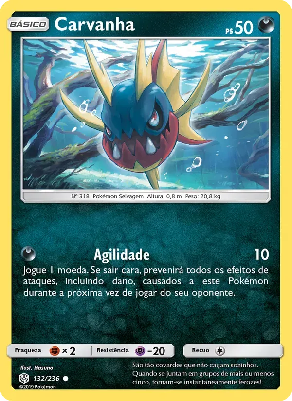 Carvanha 132/236 Eclipse Cósmico
