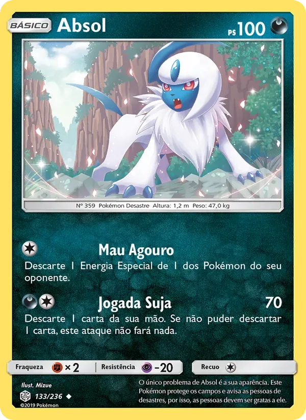 Absol 133/236 Eclipse Cósmico