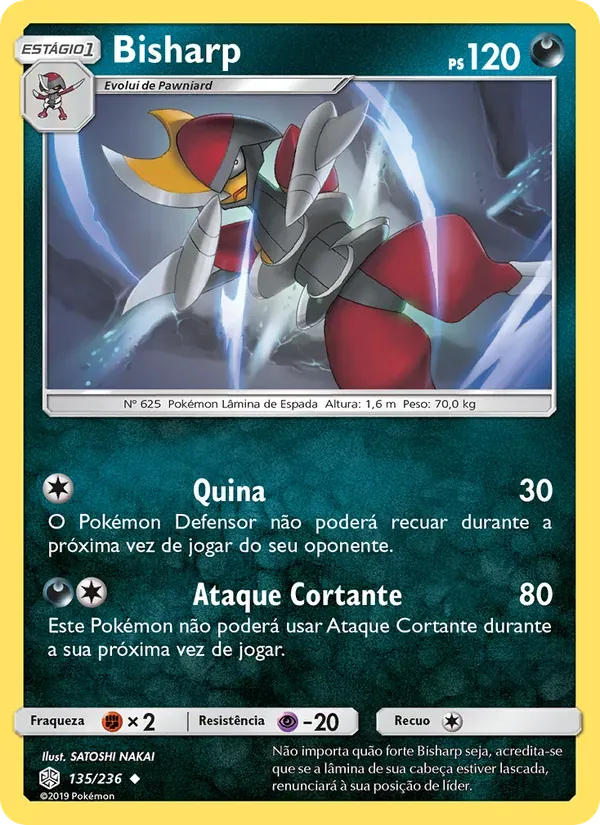 Bisharp 135/236 Eclipse Cósmico