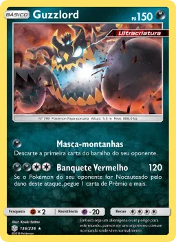 Guzzlord 136 Eclipse Cósmico
