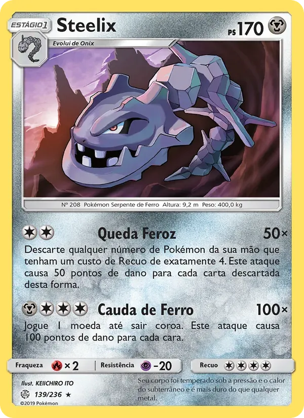 Steelix 139/236 Eclipse Cósmico