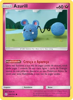 Azurill 146 Eclipse Cósmico