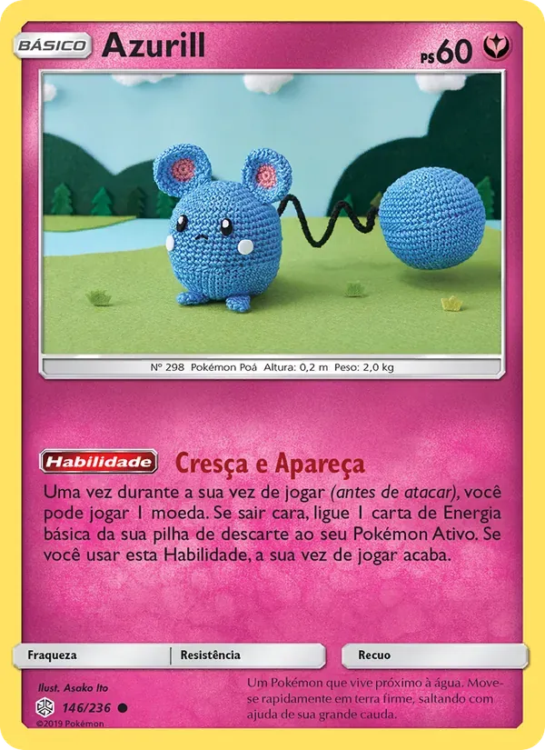 Azurill 146/236 Eclipse Cósmico