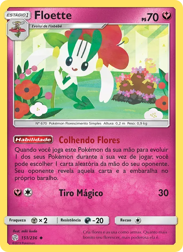 Floette 151/236 Eclipse Cósmico