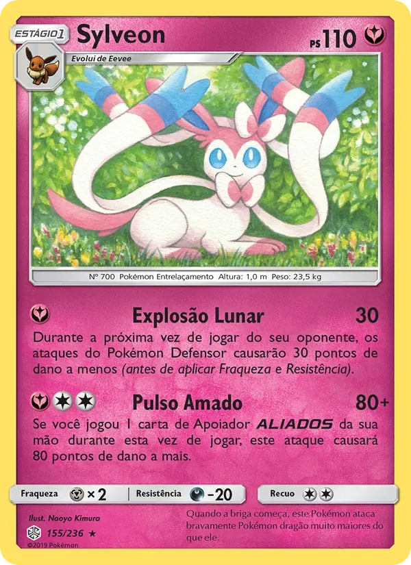 Sylveon 155/236 Eclipse Cósmico