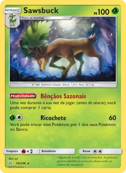 Sawsbuck 16 Eclipse Cósmico