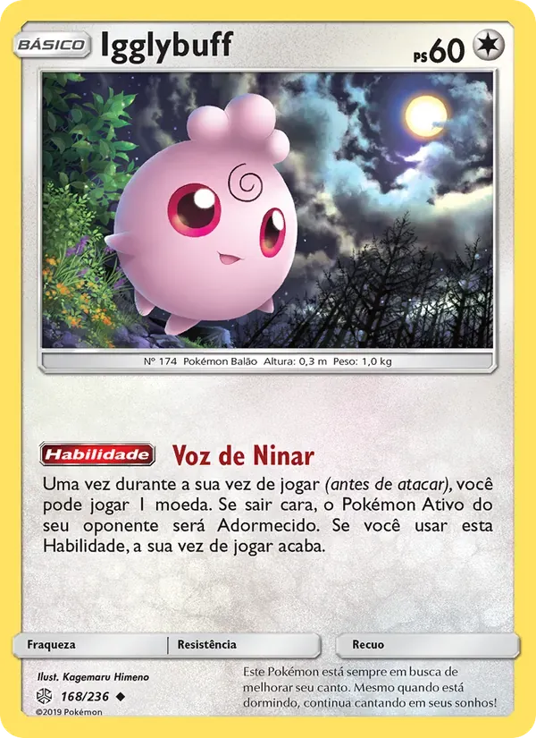 Igglybuff 168/236 Eclipse Cósmico