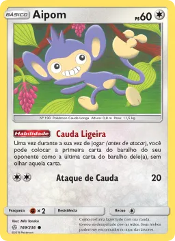 Aipom 169 Eclipse Cósmico