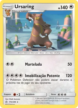 Ursaring 172 Eclipse Cósmico
