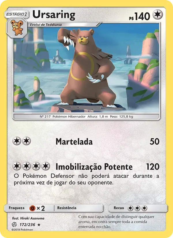 Ursaring 172/236 Eclipse Cósmico