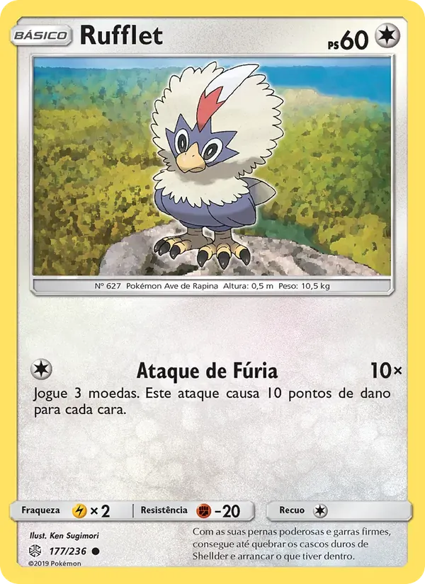 Rufflet 177/236 Eclipse Cósmico