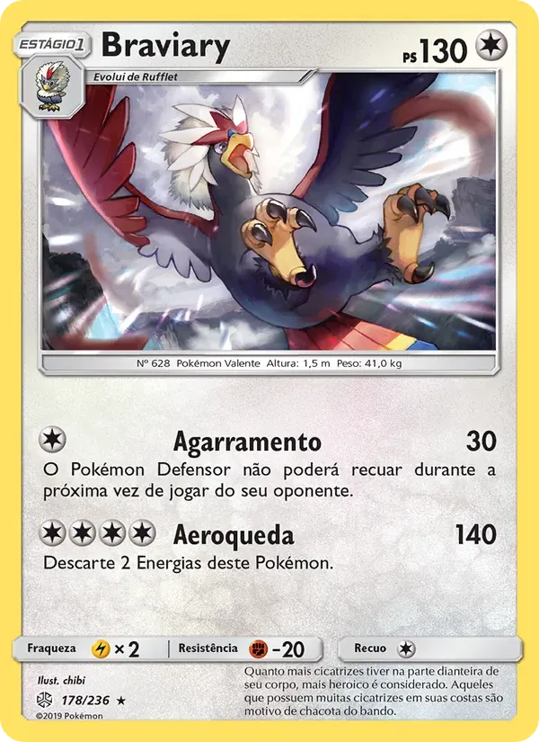 Braviary 178/236 Eclipse Cósmico