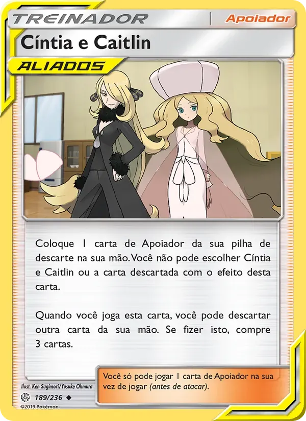 Cíntia e Caitlin 189/236 Eclipse Cósmico
