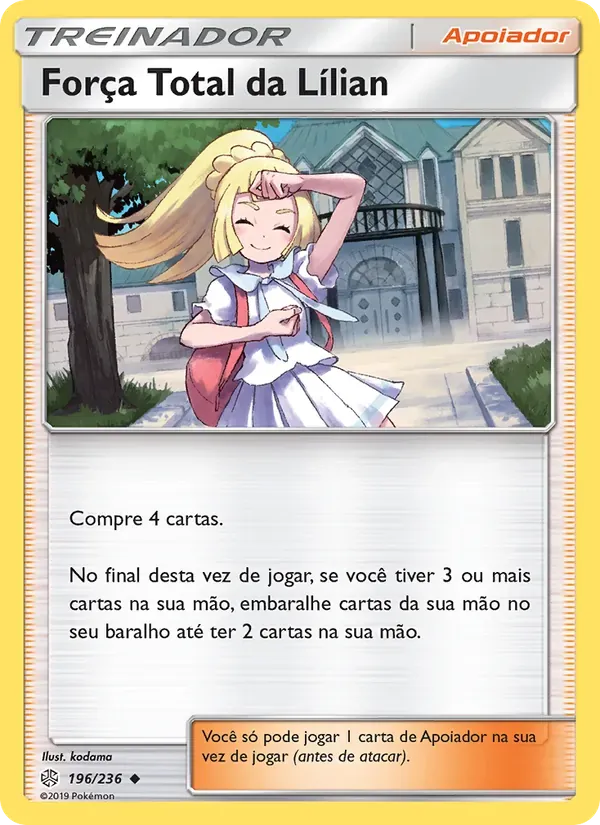 Força Total da Lílian 196/236 Eclipse Cósmico